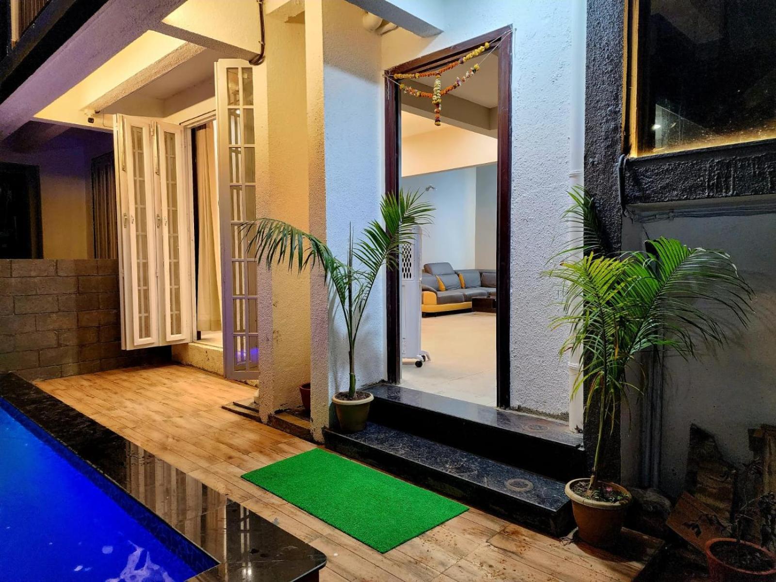 Genz Villa Ll Swimming Pool Ll Ac Ll Bbq Ll 2Bhk Lonavala Buitenkant foto